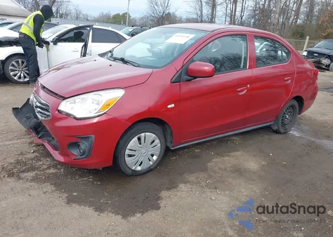 2019 Mitsubishi Mirage G4 Es from USA, damaged, VIN ML32F3FJ6KHF17578